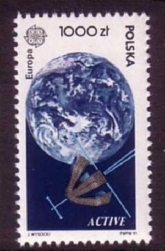 POLEN MI-NR. 2331 POSTFRISCH(MINT) EUROPA 1991 - EUROPÄISCHE WELTRAUMFAHRT