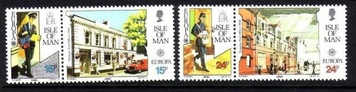 INSEL MAN MI-NR. 427-430 POSTFRISCH(MINT) EUROPA 1990 POSTALISCHE EINRICHTUNGEN