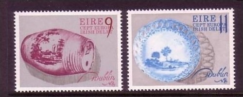 IRLAND MI-NR. 344-345 POSTFRISCH(MINT) EUROPA 1976 - KUNSTHANDWERK
