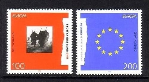 DEUTSCHLAND MI-NR. 1790-1791 POSTFRISCH(MINT) EUROPA 1995 FRIEDEN und FREIHEIT