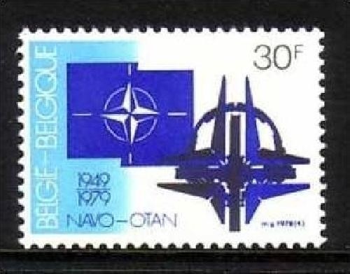 BELGIEN MI-NR. 1979 POSTFRISCH(MINT) NATO 1979 - 30 JAHRE NATO