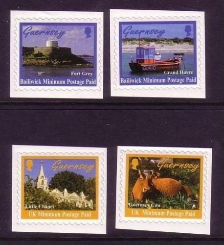 GUERNSEY MI-NR. 769-772 POSTFRISCH(MINT) ANSICHTEN VON GUERNSEY KUH BOOT