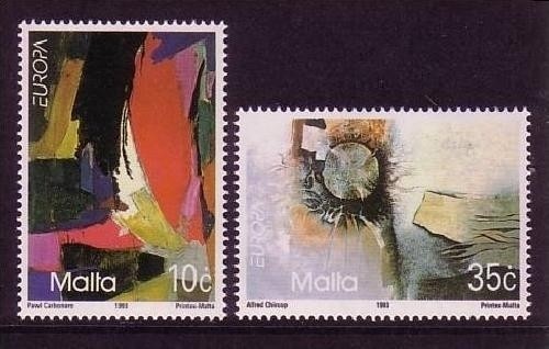 MALTA MI-NR. 904-905 POSTFRISCH(MINT) EUROPA 1993 ZEITGENÖSSISCHE KUNST