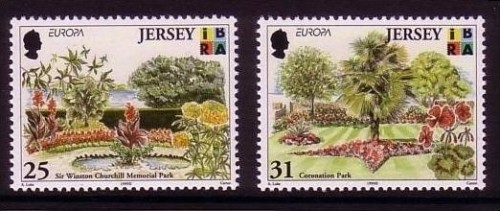 JERSEY MI-NR. 885-886 POSTFRISCH(MINT) EUROPA 1999 NATUR- und NATIONALPARKS