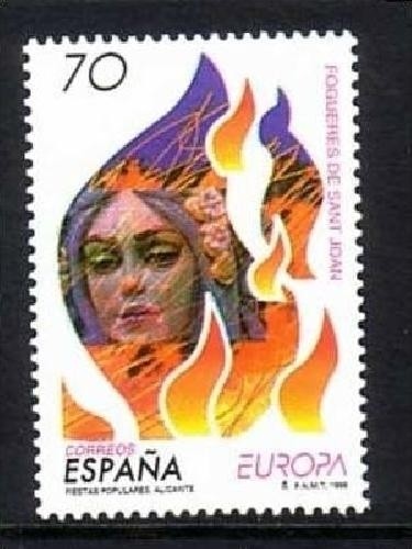 SPANIEN MI-NR. 3383 POSTFRISCH(MINT) EUROPA 1998 FESTE und FEIERTAGE