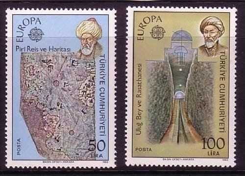 TÜRKEI MI-NR. 2631-2632 POSTFRISCH(MINT) EUROPA 1983 GROSSE WERKE