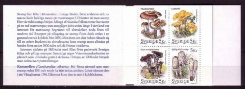 SCHWEDEN MH 217 POSTFRISCH(MINT) SPEISEPILZE 1996