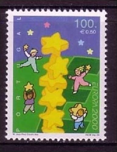 PORTUGAL MI-NR. 2430 I POSTFRISCH(MINT) EUROPA 2000 STERNE
