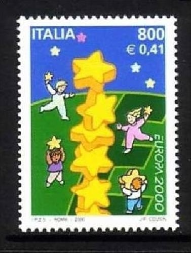 ITALIEN MI-NR. 2702 POSTFRISCH(MINT) EUROPA 2000 STERNE