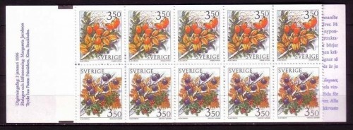 SCHWEDEN MH 211 POSTFRISCH(MINT) WINTERBEEREN 1996