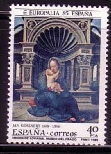SPANIEN MI-NR. 2664 POSTFRISCH(MINT) MITLÄUFER 1985 EUROPÄISCHES KULTURFESTIVAL