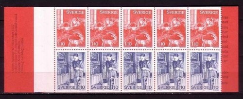 SCHWEDEN MH 65 POSTFRISCH(MINT) WEIHNACHTEN 1977