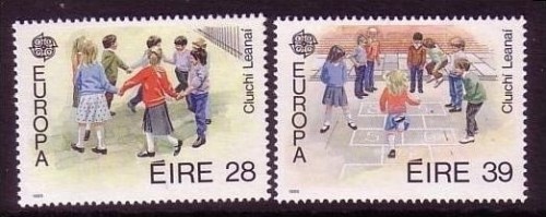 IRLAND MI-NR. 679-680 POSTFRISCH(MINT) EUROPA 1989 KINDERSPIELE