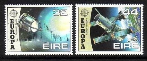 IRLAND MI-NR. 759-760 POSTFRISCH(MINT) EUROPA 1991 - EUROPÄISCHE WELTRAUMFAHRT