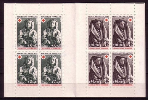 FRANKREICH MH mit MI-NR. 1859-1860 POSTFRISCH(MINT) ROTES KREUZ 1973