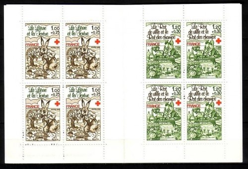 FRANKREICH MH mit MI-NR. 2129-2130 POSTFRISCH(MINT) ROTES KREUZ 1978