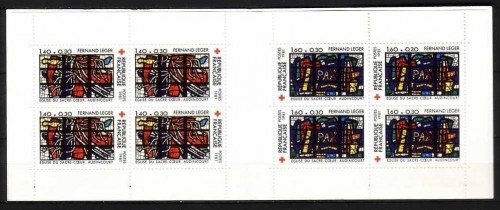 FRANKREICH MH mit MI-NR. 2295-2296 POSTFRISCH(MINT) ROTES KREUZ 1981