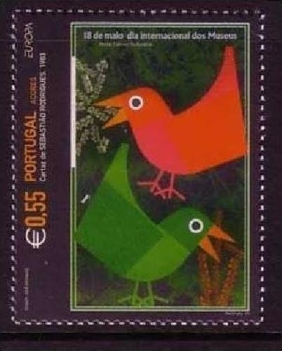 AZOREN MI-NR. 494 POSTFRISCH EUROPA 2003 - PLAKATKUNST
