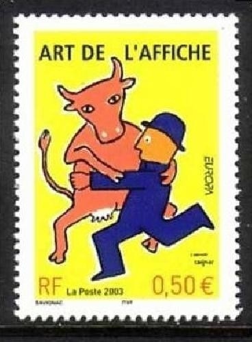 FRANKREICH MI-NR. 3694 POSTFRISCH(MINT) EUROPA 2003 PLAKATKUNST