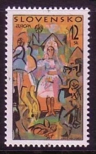 SLOWAKEI MI-NR. 309 POSTFRISCH(MINT) EUROPA 1998 - FESTE und FEIERTAGE