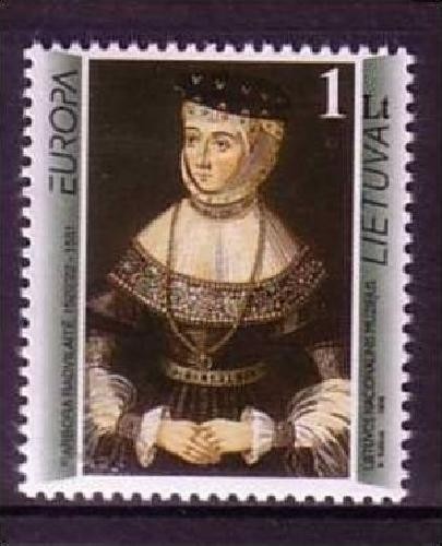 LITAUEN MI-NR. 608 POSTFRISCH(MINT) EUROPA 1996 BERÜHMTE FRAUEN