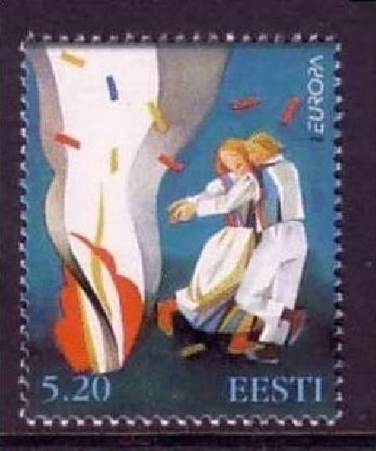 ESTLAND MI-NR. 325 POSTFRISCH(MINT) EUROPA 1998 FESTE und FEIERTAGE
