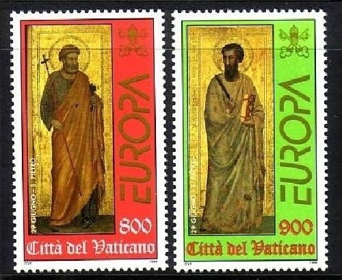 VATIKAN MI-NR. 1242-1243 POSTFRISCH(MINT) EUROPA 1998 FESTE und FEIERTAGE