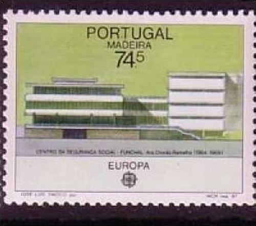 MADEIRA MI-NR. 115 POSTFRISCH(MINT) EUROPA 1987 - MODERNE ARCHITEKTUR