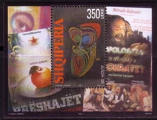 ALBANIEN BLOCK 145 POSTFRISCH(MINT) EUROPA 2003 PLAKATKUNST