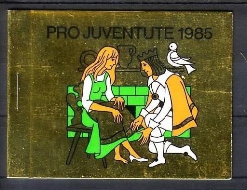 SCHWEIZ MH 0-81 GESTEMPELT(USED) PRO JUVENTUTE 1985 MÄRCHEN