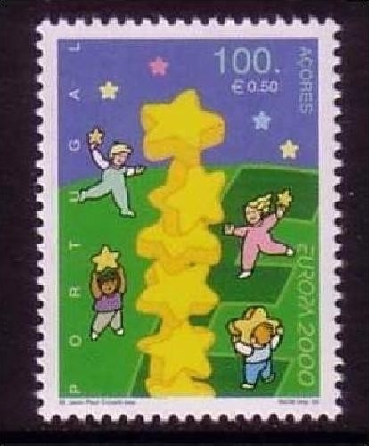 AZOREN MI-NR. 475 I POSTFRISCH EUROPA 2000 STERNE