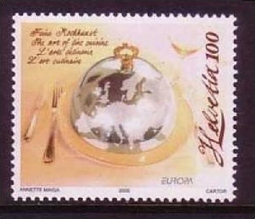 SCHWEIZ MI-NR. 1927 POSTFRISCH(MINT) EUROPA 2005 GASTRONOMIE
