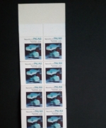 PALAU MH MIT 10 MI-NR. 75 D POSTFRISCH(MINT) BLAUER PAPAGEIFISCH 1985