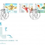 LIECHTENSTEIN MI-NR. 1203-1211 FDC SPORTSPIELE GAMES ´99