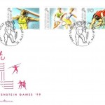 LIECHTENSTEIN MI-NR. 1203-1211 FDC SPORTSPIELE GAMES ´99