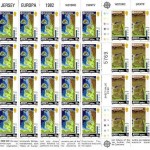 JERSEY MI-NR. 278-281 POSTFRISCH(MINT) KLEINBOGENSATZ EUROPA 1982 HISTORISCHE EREIGNISSE