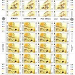 JERSEY MI-NR. 508-511 POSTFRISCH(MINT) KLEINBOGENSATZ EUROPA 1990 POSTALISCHE EINRICHTUNGEN