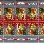 LETTLAND MI-NR. 414-415 POSTFRISCH(MINT) KLEINBOGENSATZ EUROPA 1995 FRIEDEN und FREIHEIT
