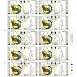 INSEL MAN MI-NR. 546-549 GESTEMPELT(USED) KLEINBOGENSATZ EUROPA 1993 ZEITGENÖSSISCHE KUNST