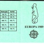 TÜRKISCH ZYPERN MH 2 POSTFRISCH(MINT) EUROPA 1989 KINDERSPIELE