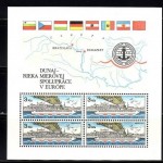 TSCHECHOSLOWAKEI BLOCK 51-52 POSTFRISCH(MINT) EUROPÄISCHE DONAUKOMMISSION
