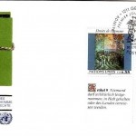 UNO GENF MI-NR. 192-193 FDC MENSCHENRECHTE in 3 Sprachen van GOGH ALBRECHT DÜRER