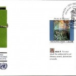 UNO GENF MI-NR. 192-193 FDC MENSCHENRECHTE in 3 Sprachen van GOGH ALBRECHT DÜRER