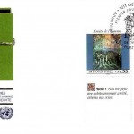 UNO GENF MI-NR. 192-193 FDC MENSCHENRECHTE in 3 Sprachen van GOGH ALBRECHT DÜRER