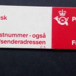 DÄNEMARK MH 34 GESTEMPELT(USED) (C5) KÖNIGIN MARGRETHE II. 1985