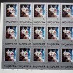 ALBANIEN MI-NR. 1720-1727 POSTFRISCH BOGENTEIL (15) NATIONALE GEMÄLDE 1974