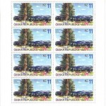 TSCHECHISCHE REPUBLIK MI-NR. 215-216 POSTFRISCH(MINT) KLEINBOGENSATZ EUROPA 1999 NATIONALPARKS