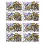 TSCHECHISCHE REPUBLIK MI-NR. 215-216 POSTFRISCH(MINT) KLEINBOGENSATZ EUROPA 1999 NATIONALPARKS
