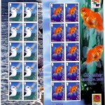 GIBRALTAR MI-NR. 962-965 KLEINBOGENSATZ POSTFRISCH(MINT) EUROPA 2001 WASSER SEEPFERDCHEN MÖWE