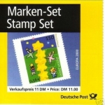 DEUTSCHLAND MH 41 GESTEMPELT(USED) EUROPA 2000 selbstklebend